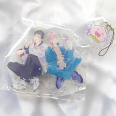 桃尻ひばり先生 アクリルスタンド + アクリルキーホルダー 2個セット