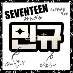 ミンギュ　うちわ　まとめ SEVENTEEN ミンギュ うちわ incomplete ふざけ