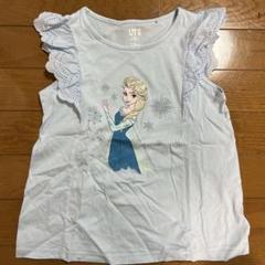 美品❗️ユニクロ✖︎ディズニー　エルサ　１２０㎝