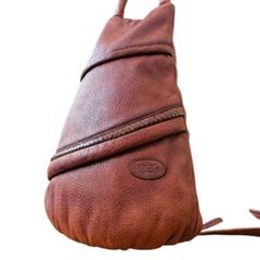 【良品】IBIZA イビザ　レザー　本革　リュック　バック　ブラウン