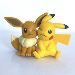 PUTITTO ピカチュウ&イーブイ　フィギュア　ガチャガチャのサムネイル