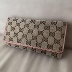 【現行・未使用級】GUCCI 長財布 GG柄 スプリーム マーモント ピンク グッチ 財布 ピンク マーモントのおすすめ人気商品一覧 通販