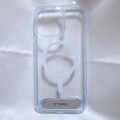 iPhone 15 Pro Max ケース クリア 透明 スタンド マグネット