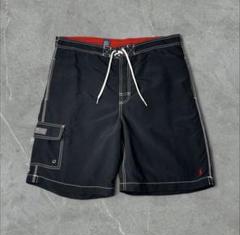 Polo by Ralph Lauren 刺繍ロゴ ライナー付き スイムショーツ