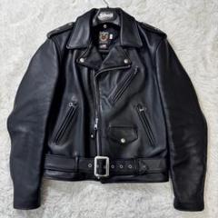 美品/希少✨schott トラッカージャケット　レザー　642VS 赤茶　40 美品/希少✨schott トラッカージャケット 642VS 赤茶 本革 38