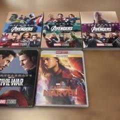 キャプテン・マーベル Blu-ray + DVD MovieNEX - メルカリ