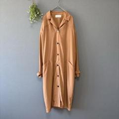 ザデイズトウキョウ［F］薄手さらり　褒められロングスプリングコート　バックリボン
