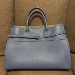 美品　CHRISTIAN VILLA ポーチ付レザーショルダーバッグ