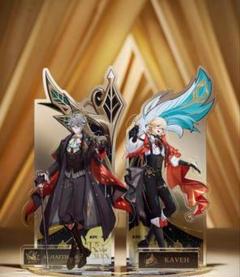正規品　アルハイゼン　カーヴェ　アクリルスタンド　缶バッジ　原神　ケンタッキー 公式正規品 KFC 7点 アルハイゼン カーヴェ アクリルスタンド 缶