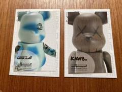 be@rbrick wwt 2004 トレカ2枚　ベアブリック　kaws カウズ be@rbrick wwt 2004 トレカ2枚ベアブリックkaws カウズ