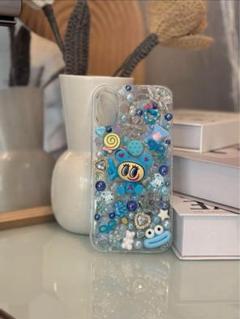 SKINNYDIP エンジェルブルー　iPhone16用ケース　ナカムラくん iPhone16 ケース エンジェルブルー かわいい アイフォン16
