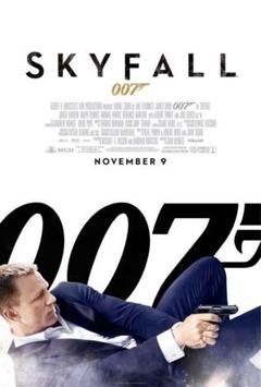 007 スカイフォール 全米公式 劇場 ポスター 映画 ダニエルクレイグ ボンド