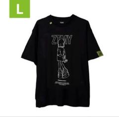 ずとまよ ニラ 黒 Tシャツ Lサイズ ずとまよ にら Lサイズ にらT - メルカリ