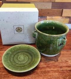 【新品未使用】たち吉　琳派春秘　鳴滝　煮物鉢　織部　七客揃 新品未使用】たち吉琳派春秘鳴滝煮物鉢織部七客揃