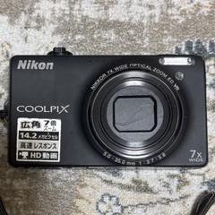 オールドコンデジ Nikon COOLPIX S6000 充電器付き 即使用可能 オールドコンデジ Nikon COOLPIX S6000 充電器付き 即使用可能