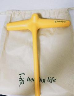 【美品】一指 へそヒーリングバー ツボ押し イルチブレインヨガ 新品未使用】一指 ヒーリングライフ へそヒーリングバー ツボ