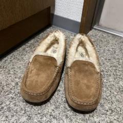 UGG モカシンローファー アグ UGG ANSLEY ウールボア スリッポン ローファー モカシン