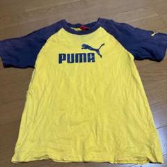 PUMA イエロー ネイビー Tシャツ 150