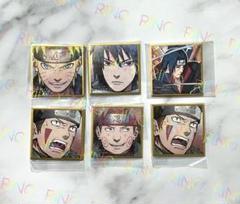 豆ガシャ色紙 NARUTO 疾風伝 第三弾 ナルト　サスケ　イタチ　チョウジキバ