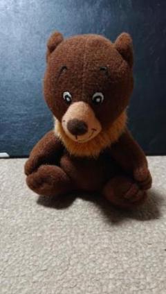 茶色いクマのぬいぐるみ 約25cm