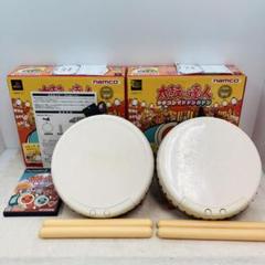 動作確認済み PS2 タタコン 太鼓の達人 2個セット ソフト付き し6