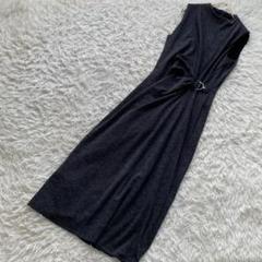 《美品》LAUREN ノースリーブワンピース 6 シンプル ナチュラル