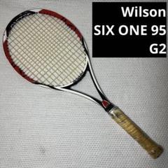 希少】ウィルソン 硬式 テニスラケット K SIX ONE 95 フェデラー