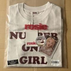 BLACKPINK ロゼ POPUP Tシャツ ホワイト　トレカ付 新品未使用》BLACKPINK ロゼ POPUP Tシャツ 白 トレカ付き