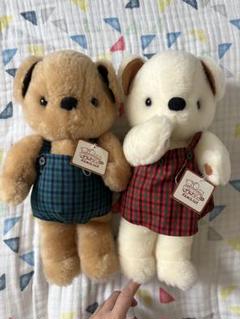 激安店舗 希少 ファミリア ぬいぐるみ タグ付き 新品未使用 2体セット ぬいぐるみ