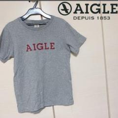 エーグル XS SS ビックロゴ 半袖 Tシャツ レディース キッズ