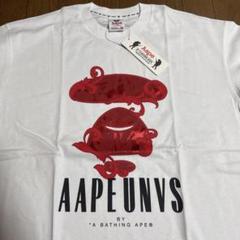 エーエイプバイアベイシングエイプ白Tシャツ