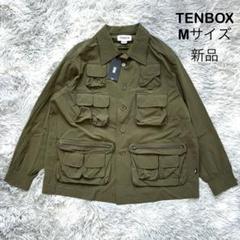 新品】TENBOX 10匣 フィッシングシャツ カーキ Mサイズ - メルカリ