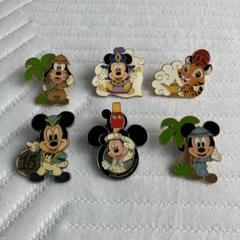 ディズニーピンバッジセット6個 - メルカリ