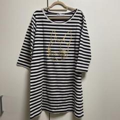 UNIQLO クリスタルボールコラボ ボーダーTシャツ