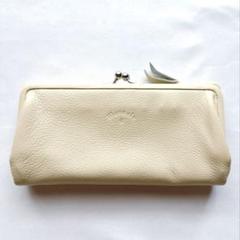 【新品】marmelo マルメロ バレンシアレザー 長財布 アイボリー ホワイト