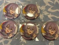 缶バッジ付き 黄色 バッグ あんスタ 痛バ 遊木真 ゆうくん 白