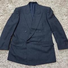 ⚫︎美品【FARAGO】フォーマルスーツ上下　3点セット（BB5）紺ブレ　無地 Vカラーフォーマルスーツ【3点セット】【ウォッシャブル