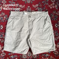 00s CARHARTT ダブルニー　ショーツ　ダック　ベージュ