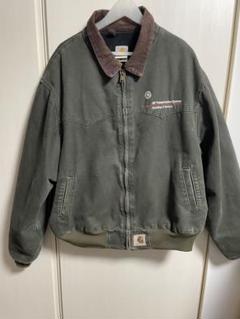 Carhartt サンタフェジャケット モスグリーン J102mos オンライン ショップ 安いファッション - 希少 カーハート