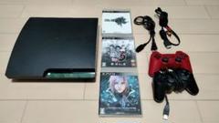 PS3本体 CECH-2500A コントローラー2個付き+ソフト3本