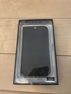 【⭐️新品未使用⭐️】COACH iPhone12Pro Max 手帳型ケース COACH iPhone12ProMax Folio Case - Signature C ブラック