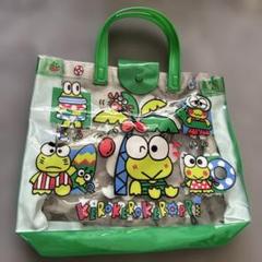 美品　けろけろけろっぴプールバック　ハローキティ　Sanrio