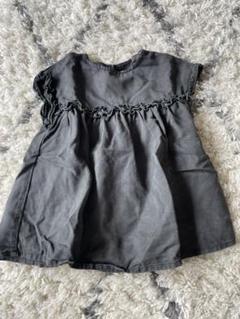 ザラベビーZara Baby グレー フリル付きシャツ 12-18M86cm