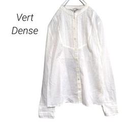 【ヴェールダンス】vert dense　シャツ　ブラウス　コットン　ヴィンテージ ヴェールダンス】vert dense シャツ ブラウス コットン ヴィンテージ