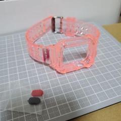 unifiss アップルウォッチ バンド 38mm 40mm クリアピンク