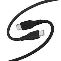 USB Type C ケーブル 2m PD60W 急速充電 シリコンケーブル