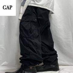 old gap コットンナイロン カーゴパンツ　90s 90s old gap コットンナイロン カーゴパンツΩ