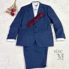 【メンズスーツセットアップ】FINTES フォーマル ジャケット パンツ M