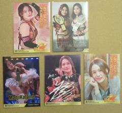 女子プロレス　マリーゴールド　直筆サイン入りカード　翔月なつみ　トレカ 翔月なつみ #28 私服 マリーゴールド ポートレート 直筆サイン