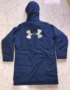 アンダーアーマー　ベンチコート　SM ネイビー アンダーアーマー UNDER ARMOUR メンズ ベンチコート UAロゴ